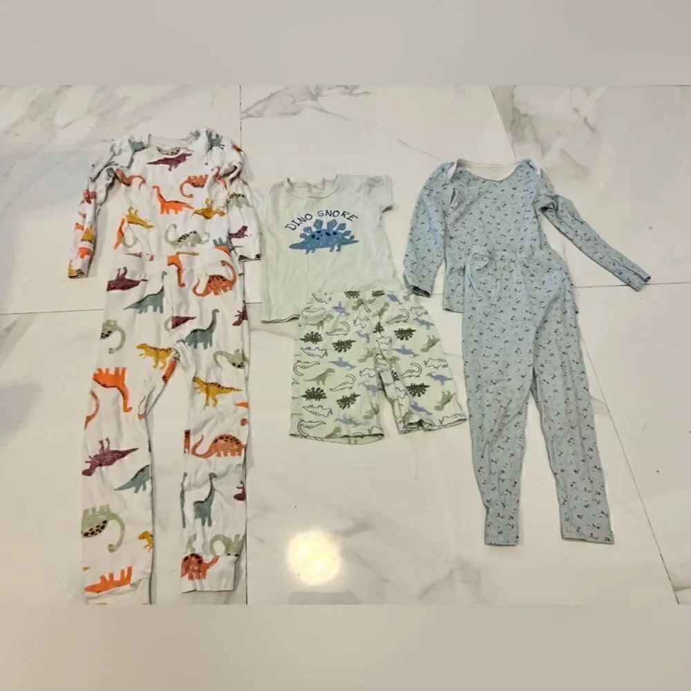 Set of 3, 4T Matching pajamas set #13 - Picture 5 of 11
